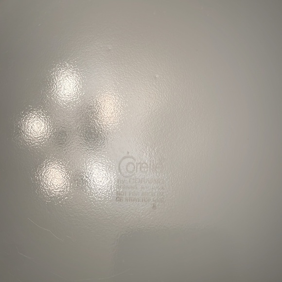 Vintage CORELLE Butterfly Pattern Golden Tan & White Dinner Plate 1 Piece - Picture 4 of 7